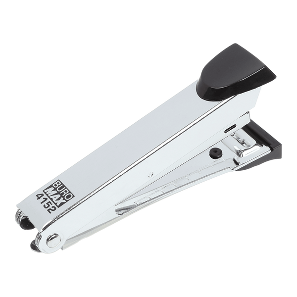 Степлер металлический Buromax №10 до 12 листов черный BM.4152-01 фото