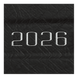 Щоденник датований 2026 Buromax Belle зі штучної шкіри А6 336 сторінок чорний BM.2577-01 фото 4