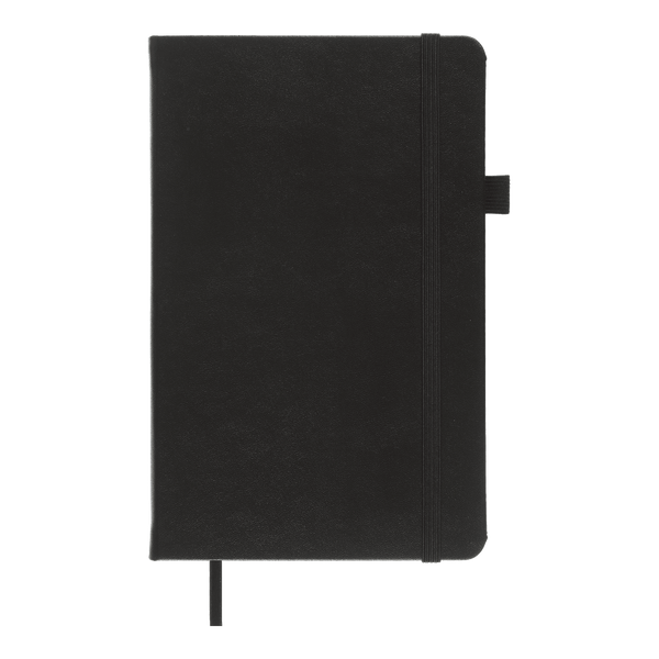 Записна книга Buromax Etalon 125x195 мм 96 аркушів в клітинку чорний BM.291160-01 фото