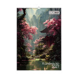 Календарь настенный 2027 Buromax А2 на 1 пружину Fairytale landscapes BM.210651 фото