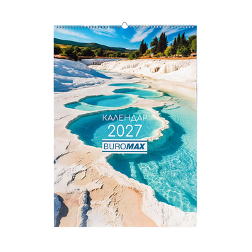 Календарь настенный 2027 Buromax А2 на 1 пружину Seasons of the year BM.210652 фото