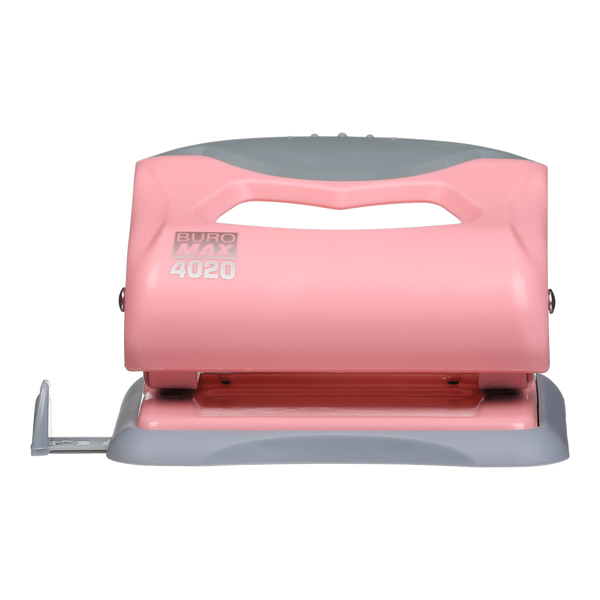 Діркопробивач пластиковий до 20 аркушів Buromax Pastel рожевий BM.4020-10 фото