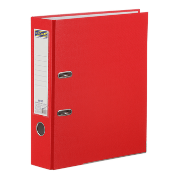 Папка-реєстратор А4 одностороння Buromax Best 70 мм червона (BM.3021-05с) BM.3021-05с фото