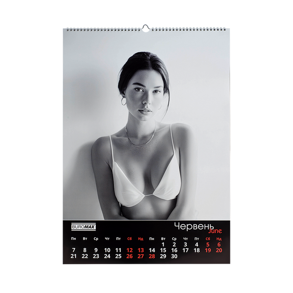 Календарь настенный 2027 Buromax А2 на 1 пружину Women BM.210653 фото