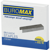 Скоби для степлера №23/8 Buromax Люкс 1000 шт BM.4404 фото
