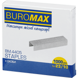 Скоби для степлера №23/10 Buromax Люкс 1000 шт BM.4405 фото