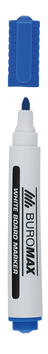 Маркер для сухостираемых досок Buromax 2-4 мм синий BM.8800-02 фото