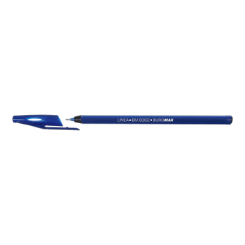 Ручка масляная Buromax Linea 0.5 мм синие чернила BM.8362-01 фото
