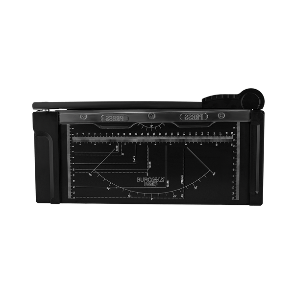Резак сабельный Buromax А4, 8 листов, пластик, черный (BM.0440) BM.0440 фото