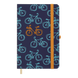 Записна книга Buromax Macho 136x207 мм 96 аркушів в клітинку синя BM.255107-02 фото 1