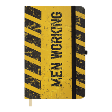 Записна книга Buromax Macho 136x207 мм 96 аркушів в клітинку жовта BM.255107-08 фото