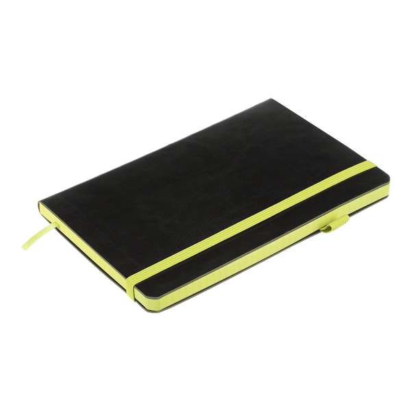 Записна книга Buromax Concept 125x195 мм 96 аркушів в крапку жовтий BM.291362-08 фото