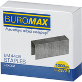 Скоби для степлера №23/23 Buromax Люкс 1000 шт BM.4408 фото