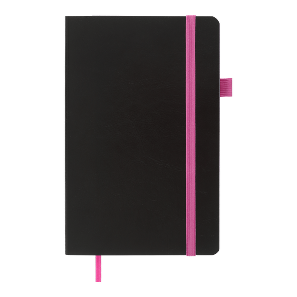 Записна книга Buromax Concept 125x195 мм 96 аркушів в крапку рожевий BM.291362-10 фото