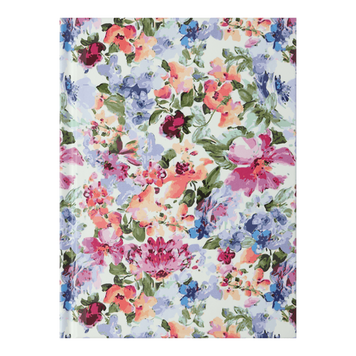 Записна книга Buromax Flora А6 64 аркуши в клітинку фіолетова BM.24614102-07 фото