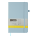 Записна книга Buromax Etalon 125x195 мм 96 аркушів в клітинку блакитний BM.291160-14 фото