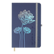 Записная книга Buromax Piante 136x207 мм 96 листов в клеточку фиолетовая BM.255109-07 фото 1