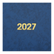 Щоденник датований 2027 Buromax Base А5 з бумвінілу та поролону 336 сторінок синій (BM.2108-02) BM.2108-02 фото 5
