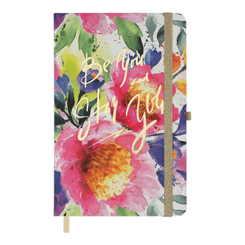 Записна книга Buromax Piante 136x207 мм 96 аркушів в клітинку рожева BM.255109-10 фото