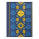 Записна книга Buromax Ethno А6 64 аркуши в клітинку синя BM.24614104-02 фото