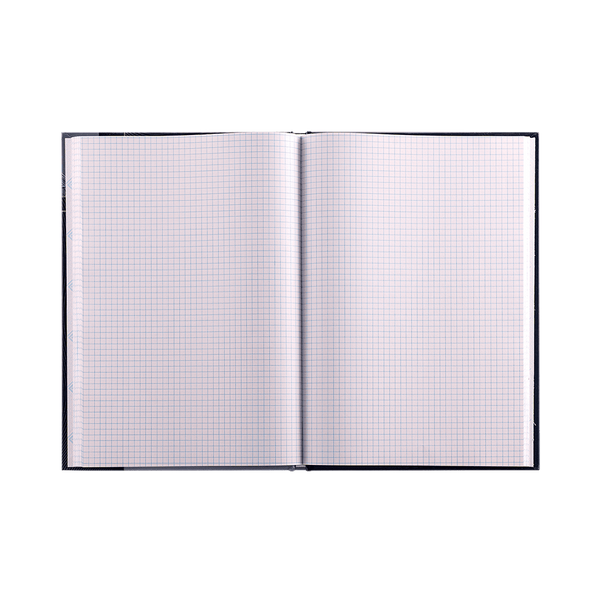 Книга канцелярська Buromax Time Is Money, А4, 96 арк., клітинка, тверда лам. обкладинка, сірий (BM.2400-109i) BM.2400-109i фото