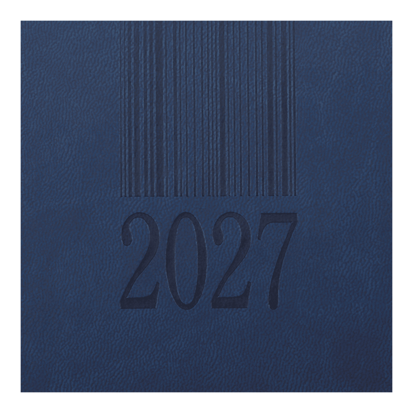 Ежедневник датированный 2027 Buromax Code А5 из искусственной кожи и поролона 336 страниц синий (BM.2142-02) BM.2142-02 фото