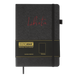Блокнот деловой Buromax Libreta A5 нелинованный 96 листов обложка из искусственной кожи черный BM.295017-01 фото 1