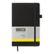 Записна книга Buromax Primo 125x195 мм 96 аркушів в клітинку чорний BM.291161-01 фото 1
