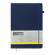Записная книга Buromax Primo 190x250 мм 96 листов в клеточку синий BM.292161-02 фото 1