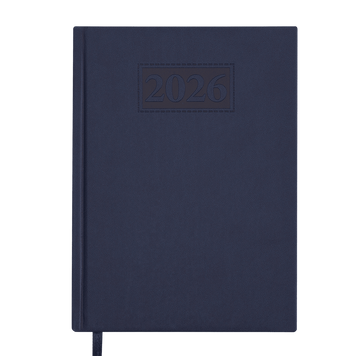Щоденник датований Buromax Gentle зі штучної шкіри А5 336 сторінок синій BM.2109-02 фото