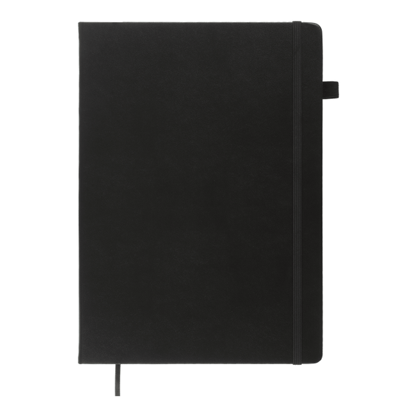 Записна книга Buromax Etalon 210x295 мм 96 аркушів в клітинку чорний BM.294160-01 фото