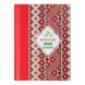 Записна книга Buromax Ethno А6 64 аркуши в клітинку малинова BM.24614104-29 фото