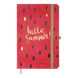 Записна книга Buromax Trendy 136x207 мм 96 аркушів в клітинку малинова BM.255111-29 фото 1