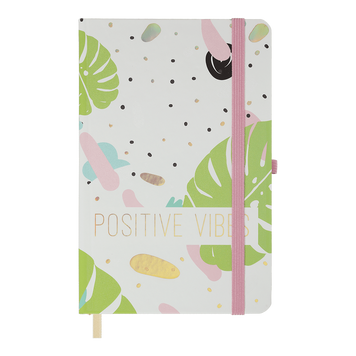 Записна книга Buromax Positivo 136x207 мм 96 аркушів в клітинку салатова BM.255110-15 фото