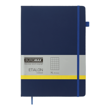 Записная книга Buromax Etalon 210x295 мм 96 листов в клеточку синий BM.294160-02 фото