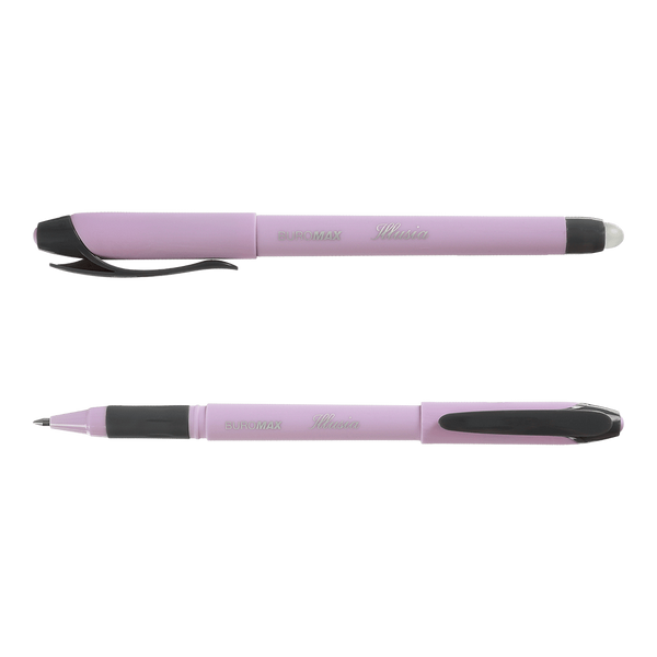 Ручка гелевая Пиши-стирай Buromax Illusia 0.5 мм синие чернила BM.8313-01 фото