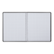 Блокнот на пружине Buromax Classic, B5, 80 л., клетка, пластиковая обложка, чёрный (BM.2419-001i) BM.2419-001i фото 4