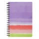 Записная книга на пружине сбоку Buromax Colour Lines A5 80 листов в клеточку фиолетовая BM.24572110-07 фото 1