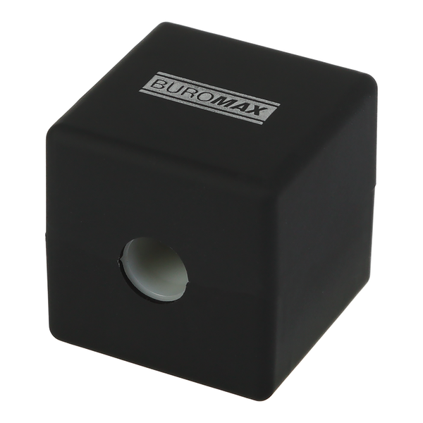 Точилка для карандашей с контейнером Buromax Cube на 1 отверстие ассорти (BM.4757-1) BM.4757-1 фото