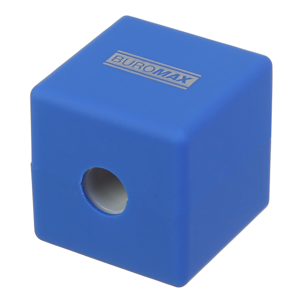 Точилка для карандашей с контейнером Buromax Cube на 1 отверстие ассорти (BM.4757-1) BM.4757-1 фото