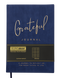Блокнот деловой Buromax Grateful A5 в клетку 96 листов обложка из искусственной кожи синий BM.295119-02 фото 1