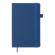 Записная книга Buromax Tweed 125x195 мм 96 листов в клеточку синий BM.291163-02 фото 2